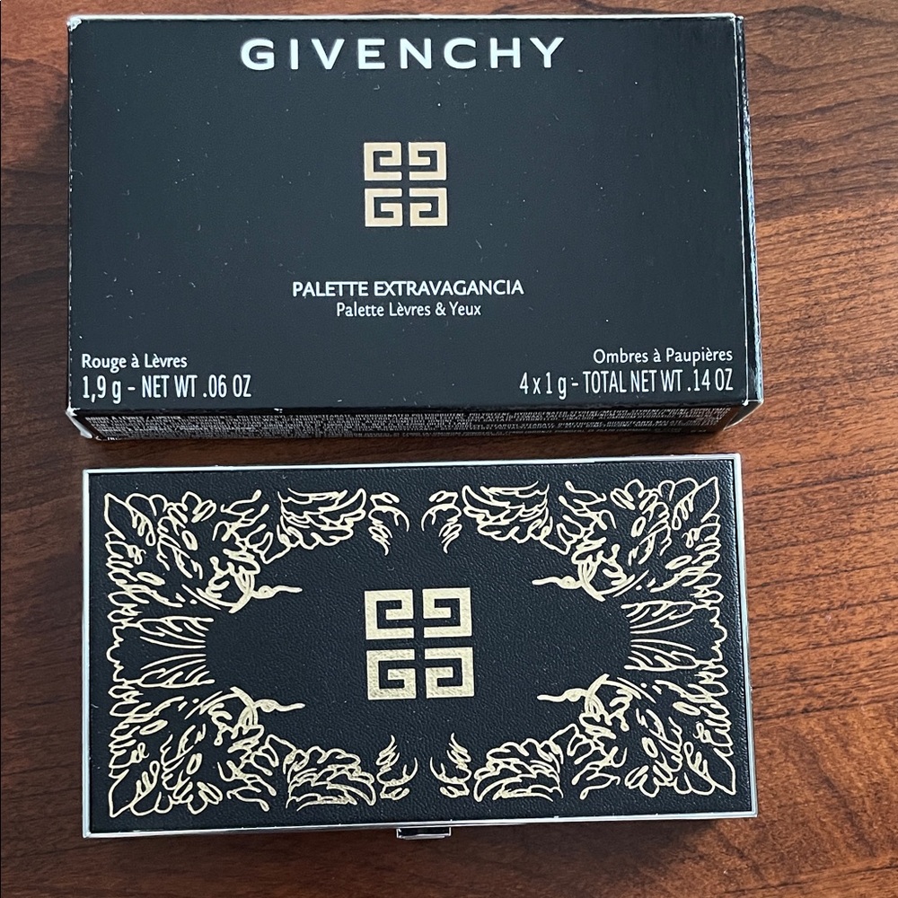 Givenchy Palette Extravagancia Eyeshadows&Lipstick Limited edition